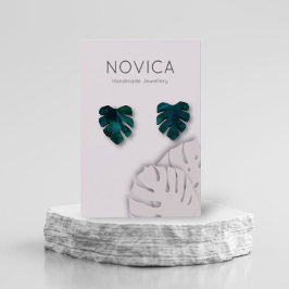 Placa de vídeo elegante com capa de folhas monster