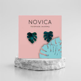 Placa de vídeo elegante com capa de folhas monster