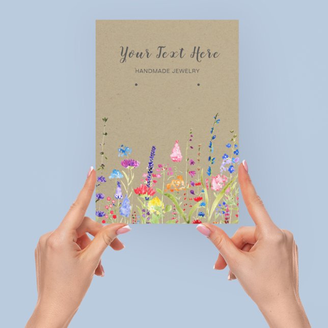 Placa de Vídeo ・ Flores Selvagens de Cores d'Água (Criador carregado)