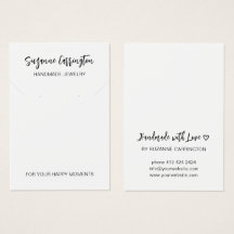 Placa de vídeo para joalharia de caligrafia modern