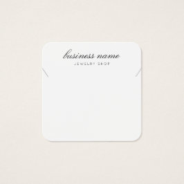 Placa de vídeo para joalharia no colar simples