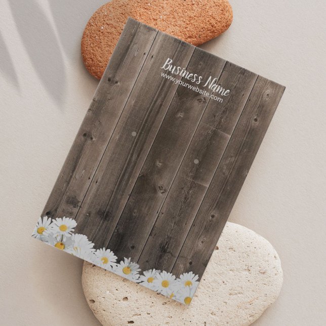 Placa de Vídeo Placa de Margarida Rústica de Madei (Criador carregado)