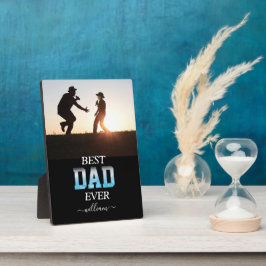 Placa Dia de os pais de Fotografias Personalizado do Mel