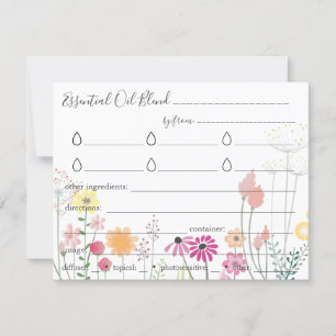 Placa direcionais de receitas de misturas de óleo