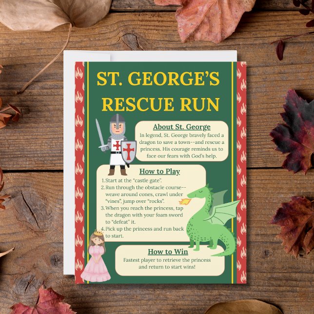 Placa do Jogo St. George Rescue Run (Criador carregado)