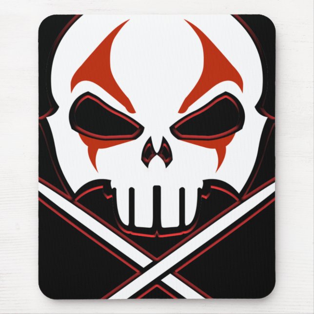 Placa do mouse Rock & Roll Drummer do Mousepad Met (Frente)
