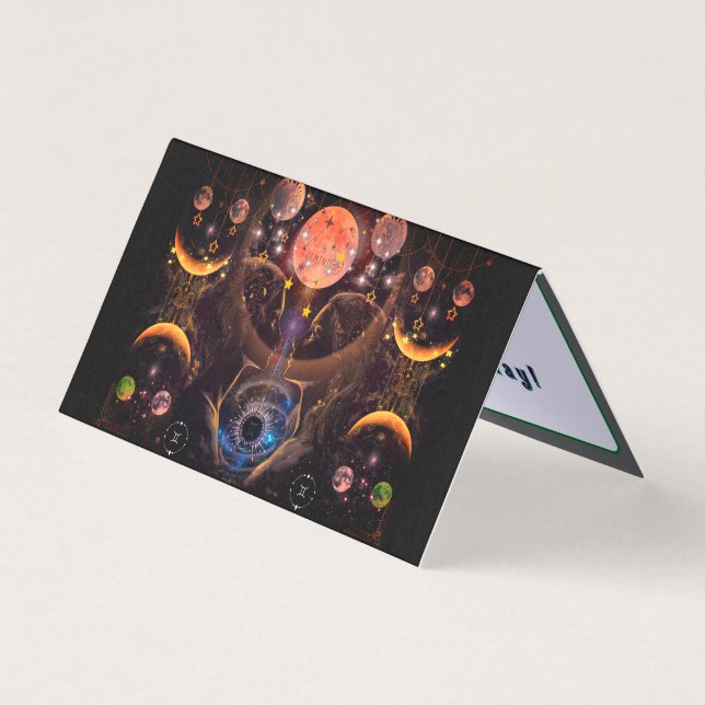 Placa dobrada Gemini Zodiac (Frente)