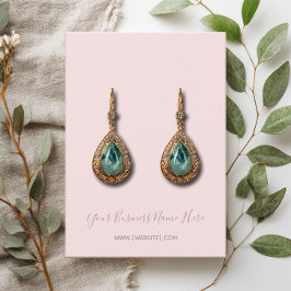 Placa Elegante de Ângulo Rosa Blush de Script