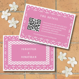 PLACA ENCLOUSURE PAPEL PICADO DE PINK MEXICAN PAPE