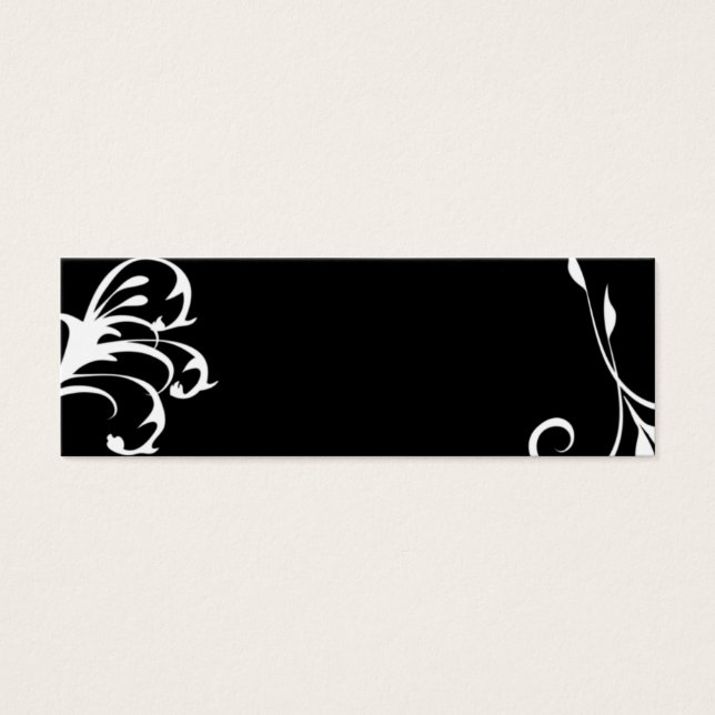 Placa esbranquiçada preto e branco (Frente)