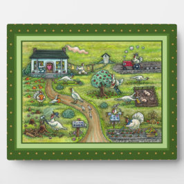 PLACA FAZENDA DA TURQUIA, AGRADECIMENTO POR PAÍS, AVES E