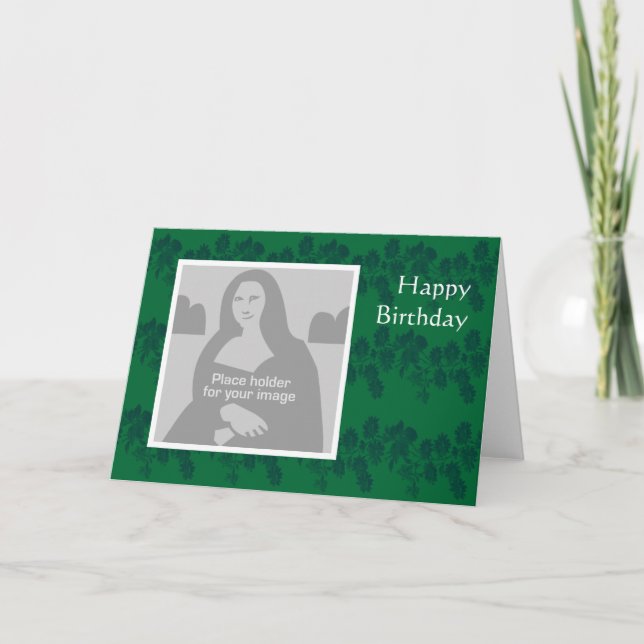 Placa Floral Modelo (Frente)