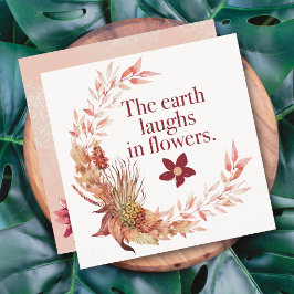 Placa Floral Rustic Wreath