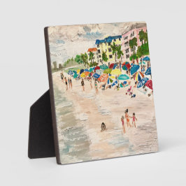 Placa "Fort Myer's Beach", Florida Easel