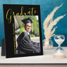 Foto de Graduado Escrita à Mão 8 x 10 para Mesa