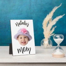 Foto Personalizada do Bebê Nome Nova Mãe