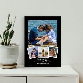 Placa Foto personalizável para Casal ou família |