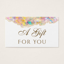 placa Gift opal design