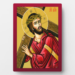 Placa Jesus Cristo filho de Deus NOVO