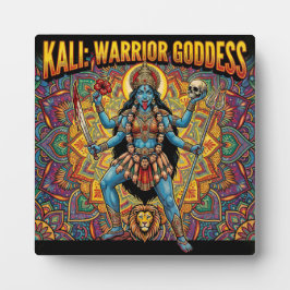 Placa Kali Warrior Goddess