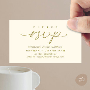 Placa Lembrete RSVP de Convites de casamento Român