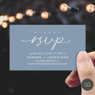 Placa Lembrete RSVP de Convites de casamento Român
