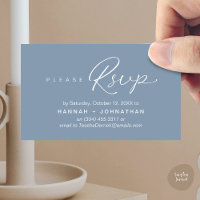 Placa Lembrete RSVP de Convites de casamento Român