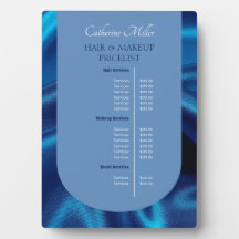 Lista de Preços de Maqueamento e Cabelo Salão de B