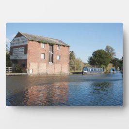 Placa Llangollen Canal Ellesmere Inglaterra