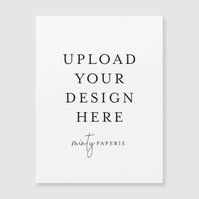 Placa Magnet 4,25" x Retrato 5,6" (Frente)