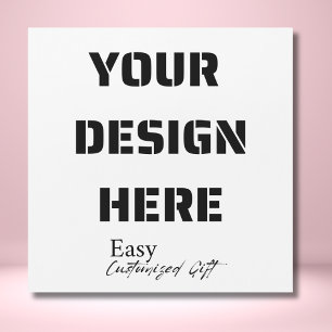 Placa Magnet Quadrada De 5,25"