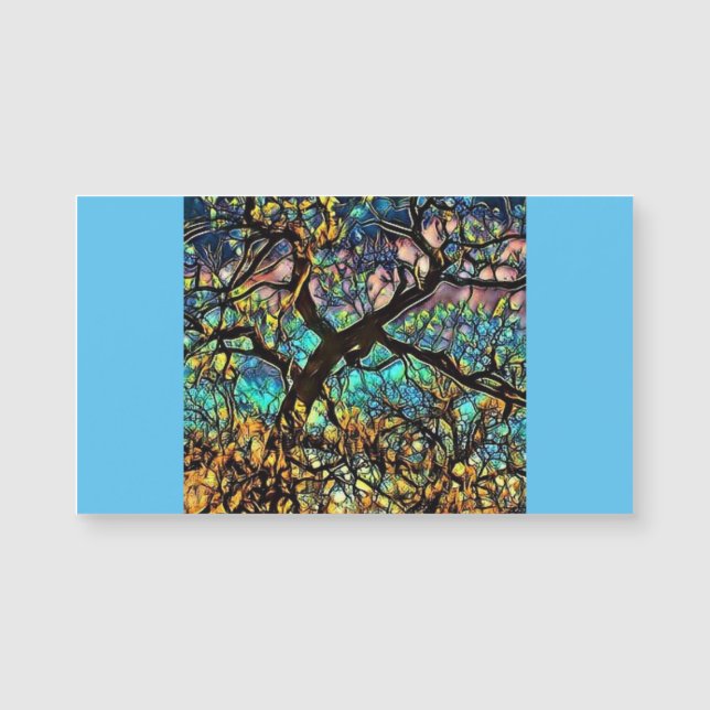 Placa magnética de 3,5" x 2" (Frente)