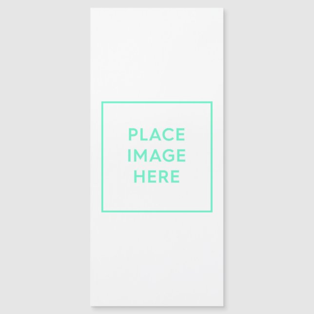 Placa magnética de 4" x 9" (Frente)