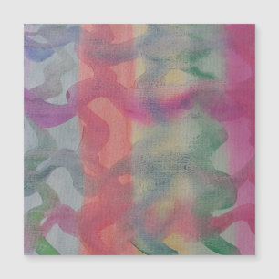 Placa magnética de Abstrato de arte pastel