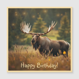 Placa Magnética de Alce Bonito