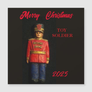 PLACA MAGNÉTICA DE BRINQUEDOS DE NATAL DE 2025