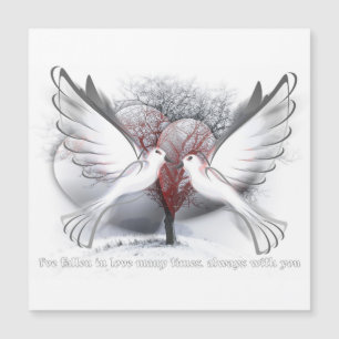 placa magnética do feliz dia de os namorados