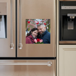 Placa Magnética Personalizada do feliz dia de os n