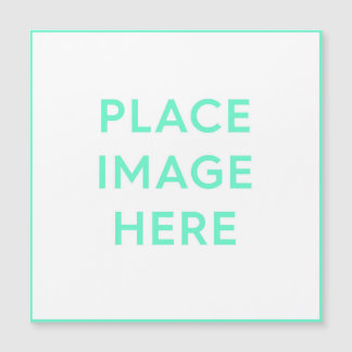 Placa magnética quadrada de 5,25" x 5,25"