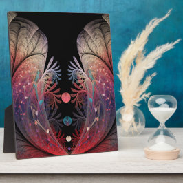 Placa Malabarismo Arte Fractal de Fantasia Moderna Abstr