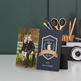 Placa Melhor Grampo Por Par | Foto do Vovô Golf