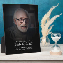 Paleta de Tabletop de Foto do tributo Memorial de