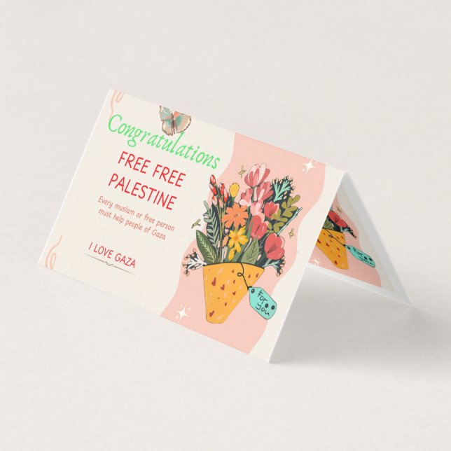 placa parabéns (Frente)