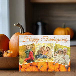 Placa Patch de Pumpkin para Foto da Família Feliz