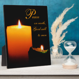 Placa Paz, na Terra, Boa vontade para os homens