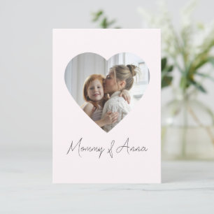 Placa Personalizada de Fotografia e Nome da mamãe