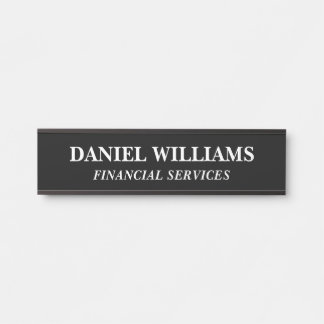 Placa Personalizada Profissional para Porta de Esc