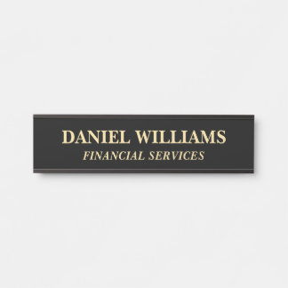 Placa Personalizada Profissional para Porta de Esc