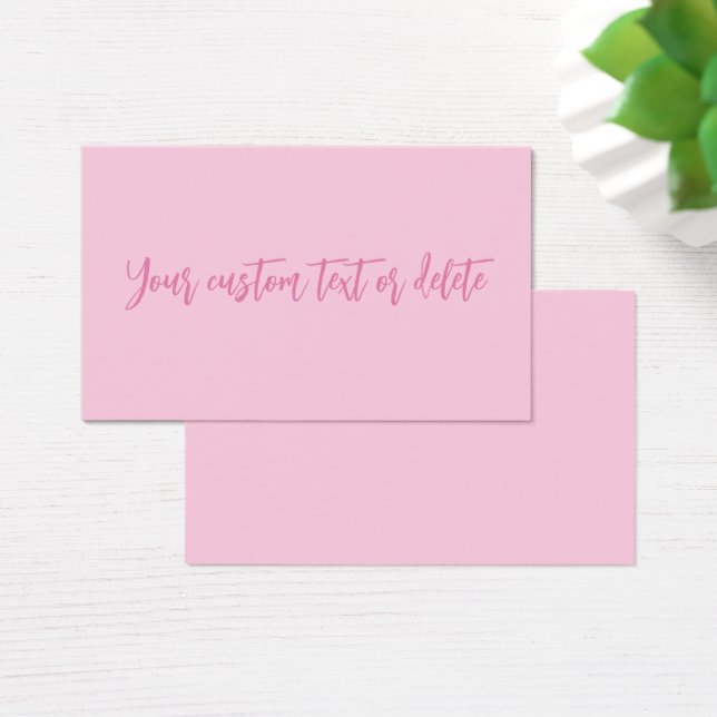 placa personalizada rosa mês de consciência do cân (Mesa)