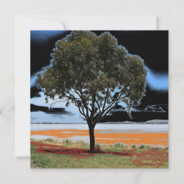 Placa plana de árvore do Lago Beeac Solo